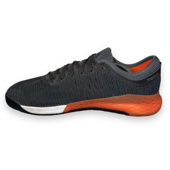 Reebok Nano 9 Cross Trainers Grey / Orange DV6349 Men's 12.5 - Picture 6 of 11